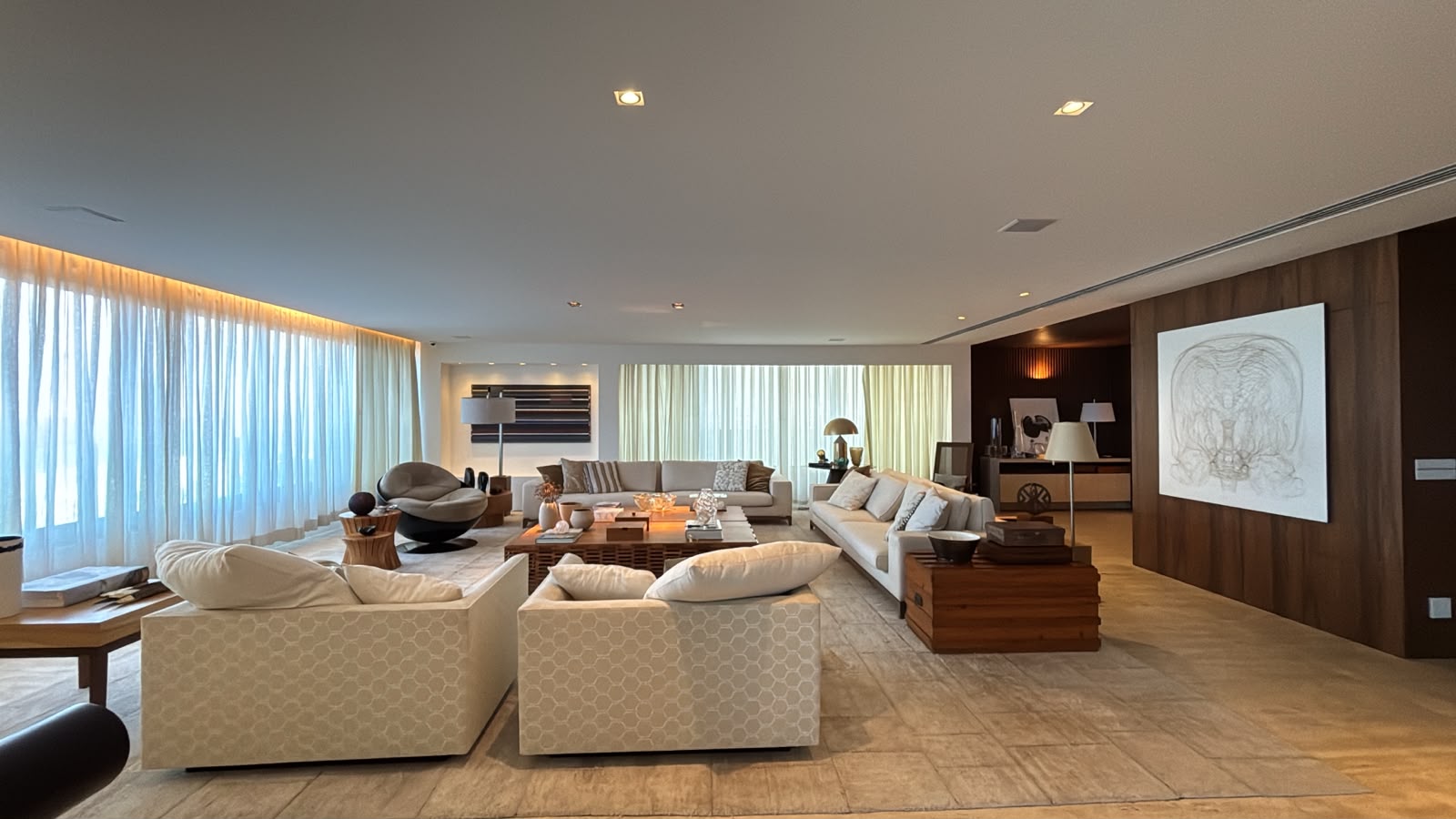 Área íntima do apartamento